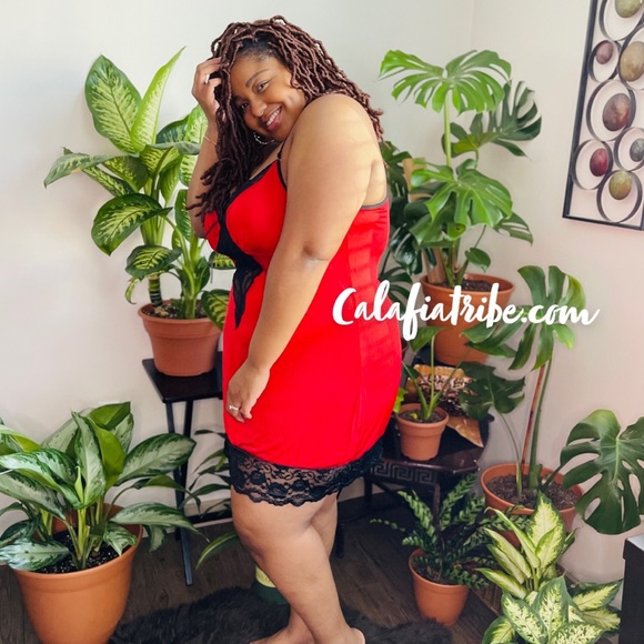 Red Chemise - Picture 2 of 4